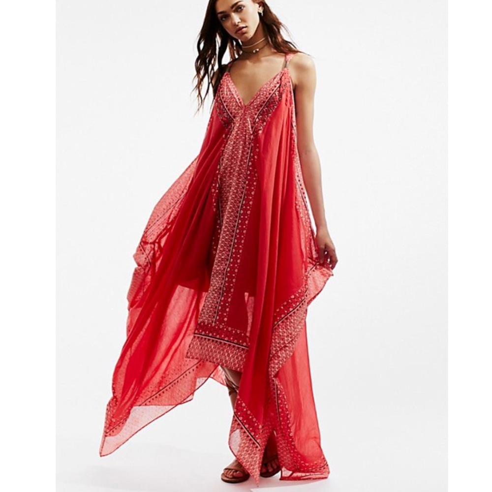 FREE PEOPLE Merida Maxi Cherry Combo M/L
